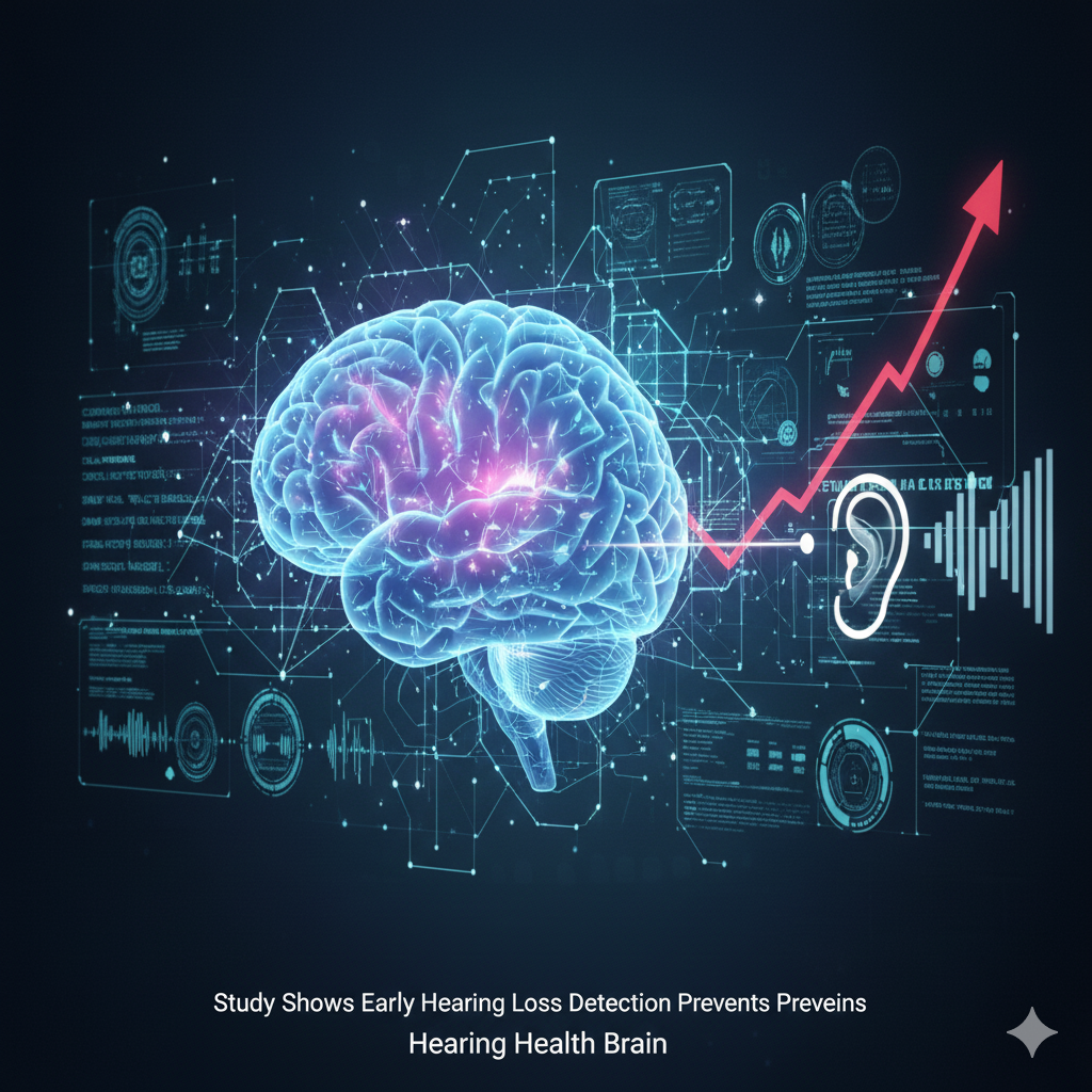Study Shows Early Hearing Loss Detection Prevents Cognitive Decline